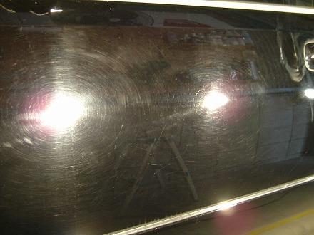 トヨタ アリストV300 ベルテックスエディションのドア(ガラスコーティング前)