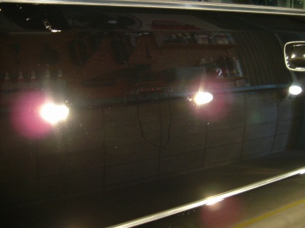 トヨタ アリストV300 ベルテックスエディションのドア(ガラスコーティング後)